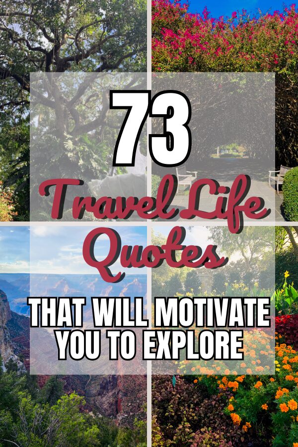 73 Powerful Travel Life Quotes That Will Motivate You to Explore The World