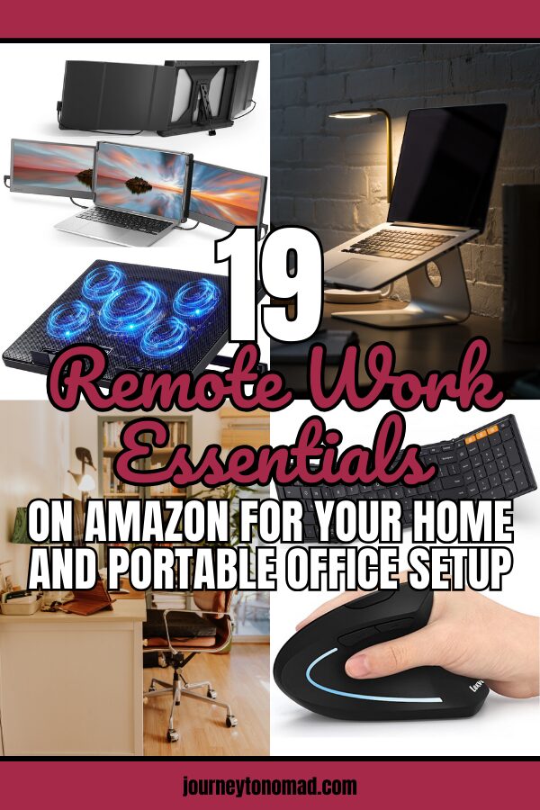 19 of The Best Remote Work Essentials for a Productive Home Office and Portable Setup