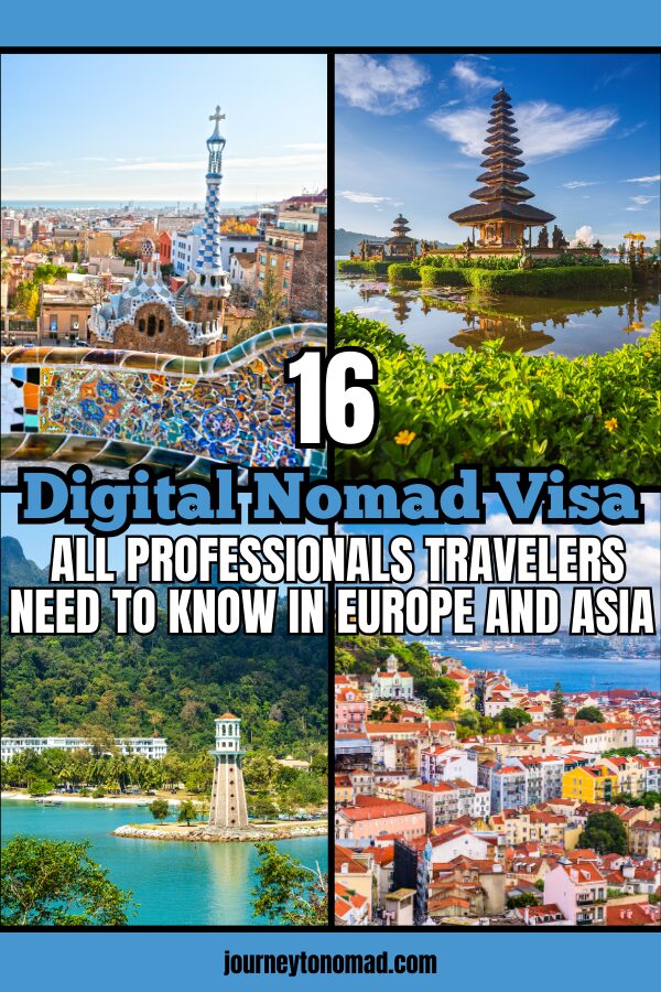 16 Must-Know Digital Nomad Visa Destinations in Europe and Asia all Professional Travelers will Love